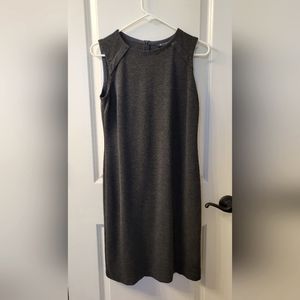 Brooks Brothers sleeveless dress. Size 4 in a dark grey/charcoal